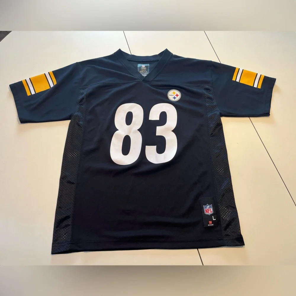 Pittsburgh Steelers Earl Miller 83 NFL youth large jersey Tight End retired